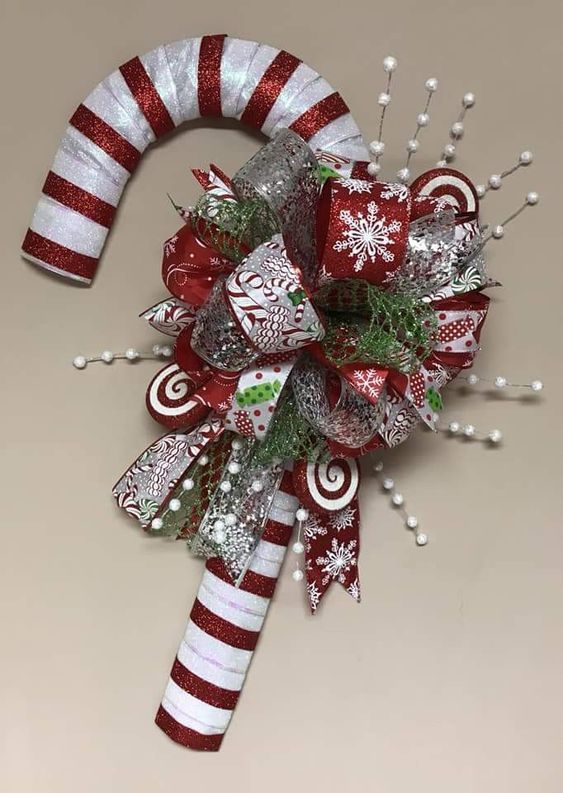 Candy Cane Decorations for Christmas