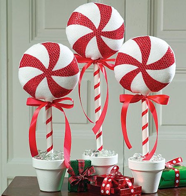 Candy Cane Christmas Decorations