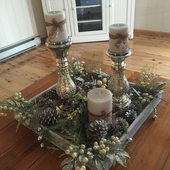 100 DIY Christmas Centerpieces You'll Love To Decorate Your Home With ...
