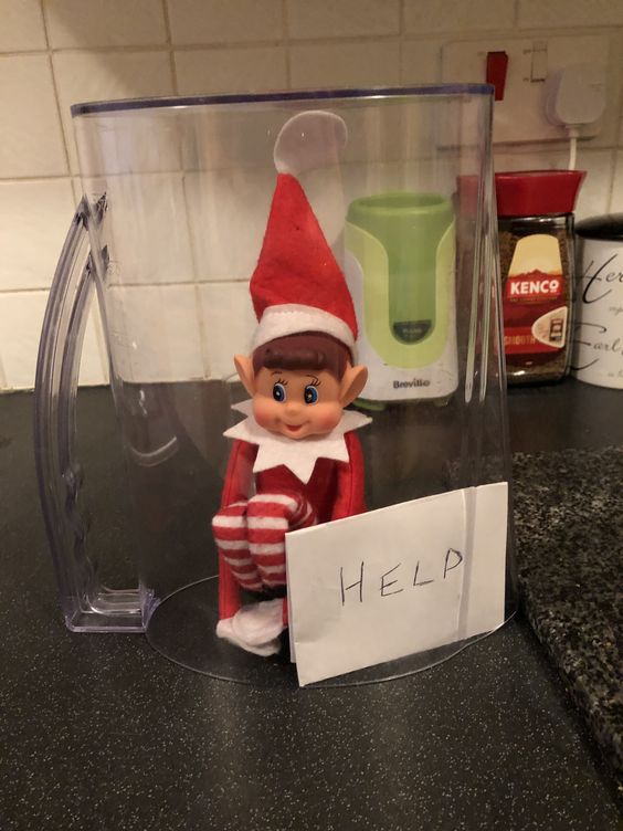 100+ Elf on the Shelf Ideas for Kids With Messages Which Kids Are Gonna ...