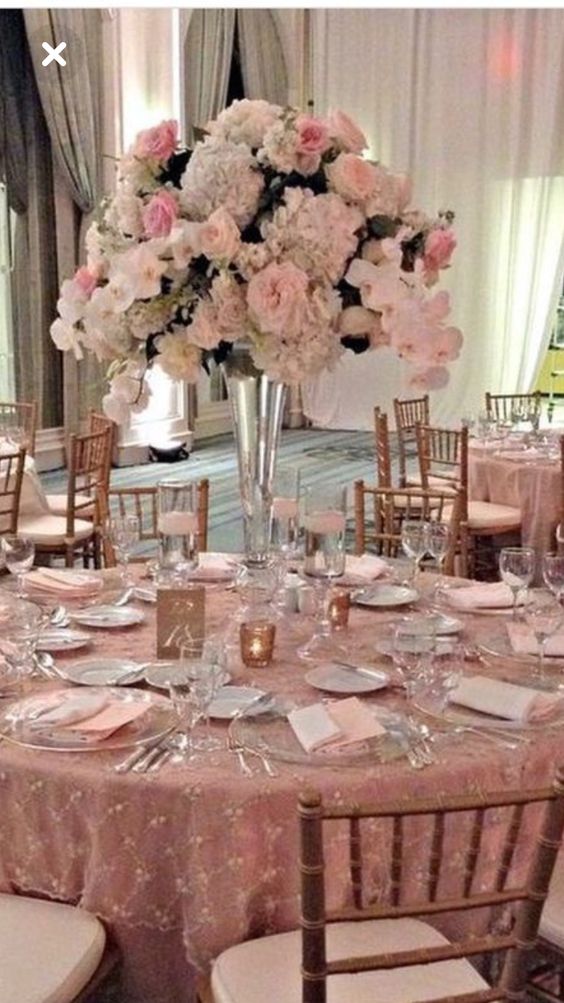 50 Rose Gold Decor Ideas So, Rose Gold Dining Room Table Decor