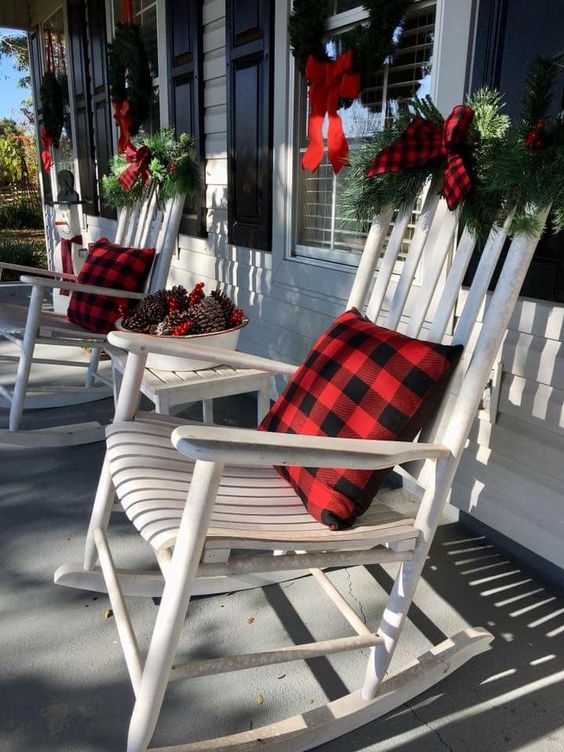 Christmas Front Porch Decor Ideas