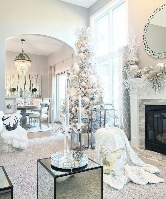 60 White Christmas Decor Ideas Which are Effortlessly Elegant ...