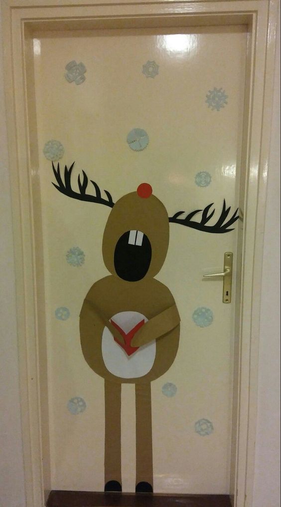 Christmas Door Decorations for Work