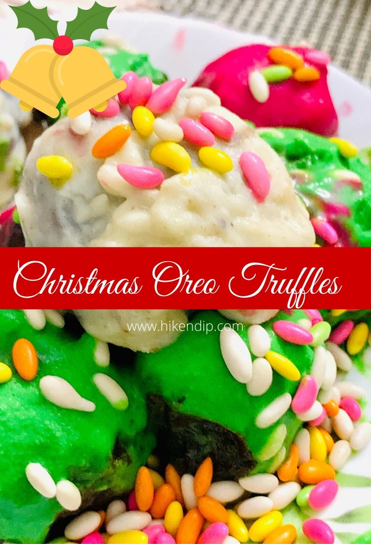 christmas oreo truffles