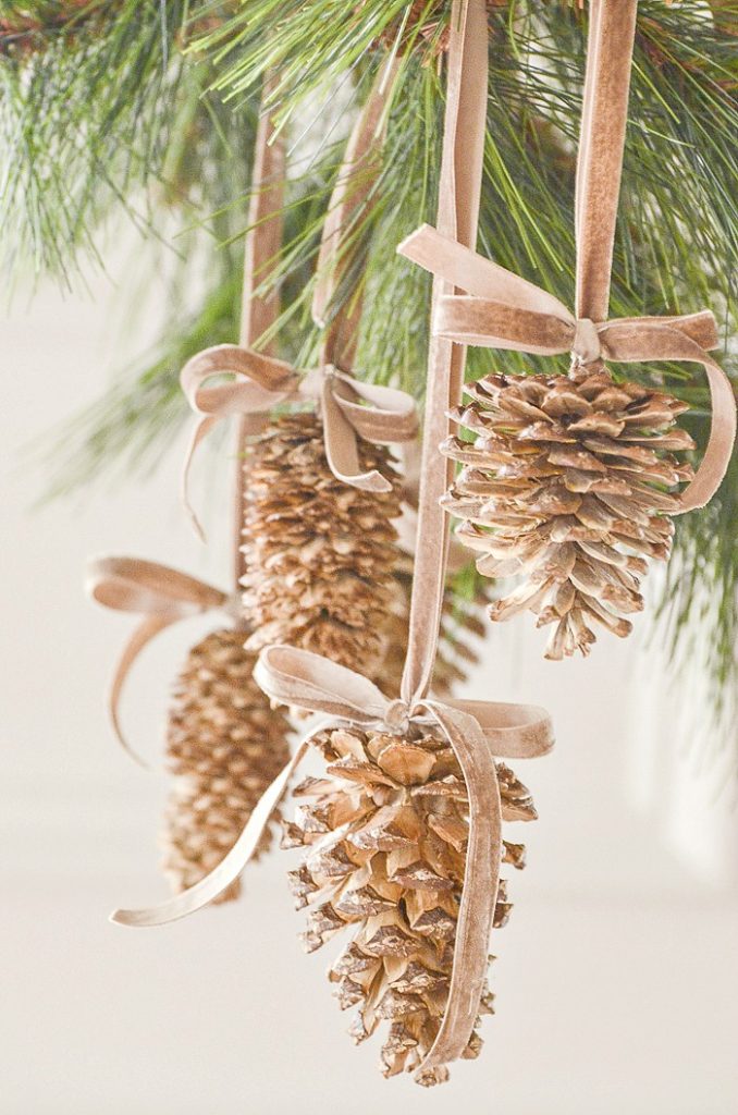 90 Pine Cone Crafts For Christmas Thatll Be The Highlight Of Your