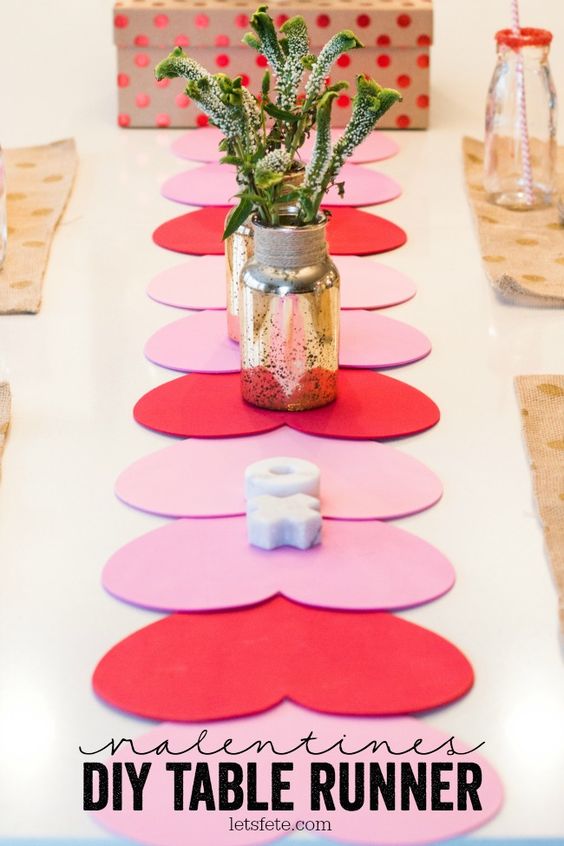 Valentine's Table Decor DIY - Hootshack