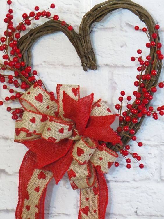 90+ Dollar Tree heart wreath ideas so that Cupid finds you your