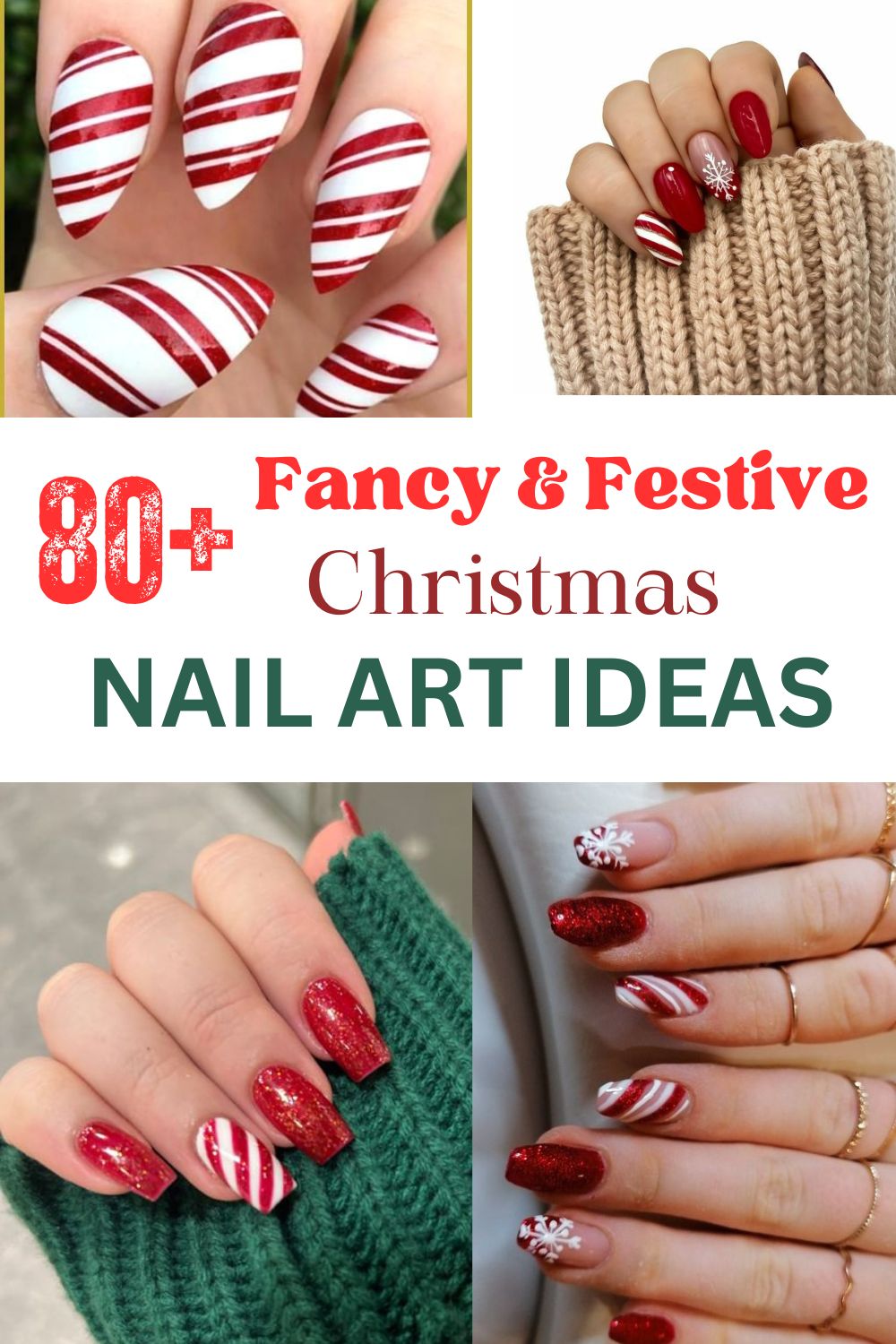 Spread That Christmas Spirit With This Cute Nail Art - HELLO! India