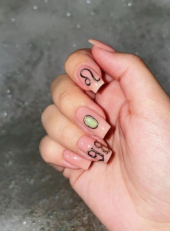 Celebrate Glam 22 Elegant Birthday Nail Designs : Pink Croc Skin-Inspired  Tip Nails