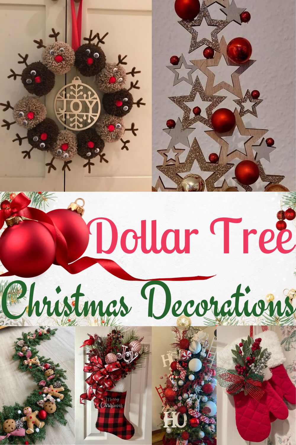 65 Easy Diy Dollar Tree Christmas Decorations Hike N Dip