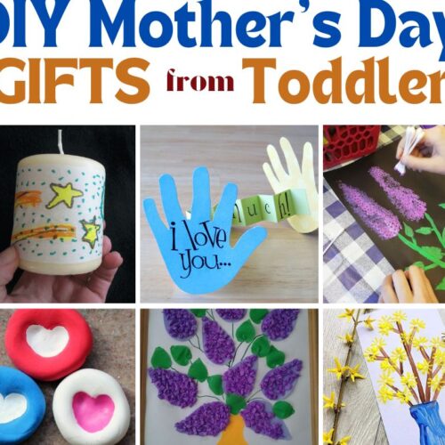 diy mothers day gifts from toddlers collage