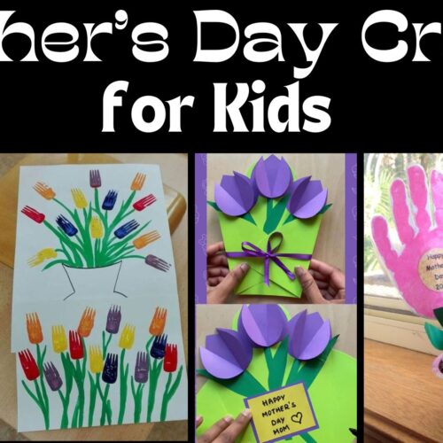mothers day crafts for kids collage