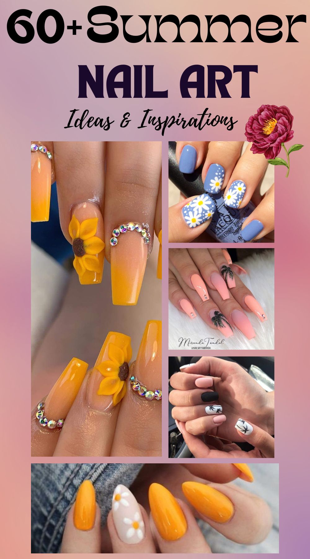 LEBOUTIN NAILS on Instagram: “Summer Flowers 🌼 #flowers #summer  #summerflowers #yellownails #yellow #toenails #desig… | Toe nails, Cute toe  nails, Toe nail designs