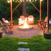 diy fire pit areas on a budget