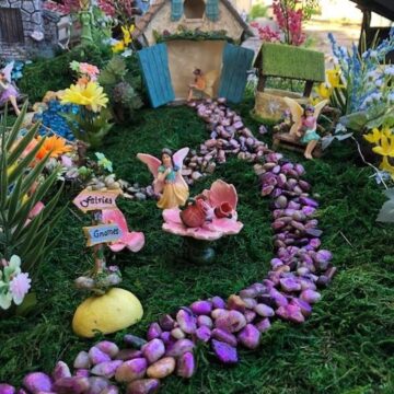 DIY Mini Fairy Garden for kids