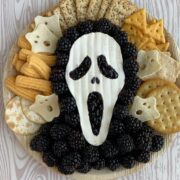 spooky Halloween charcuterie board arrangements
