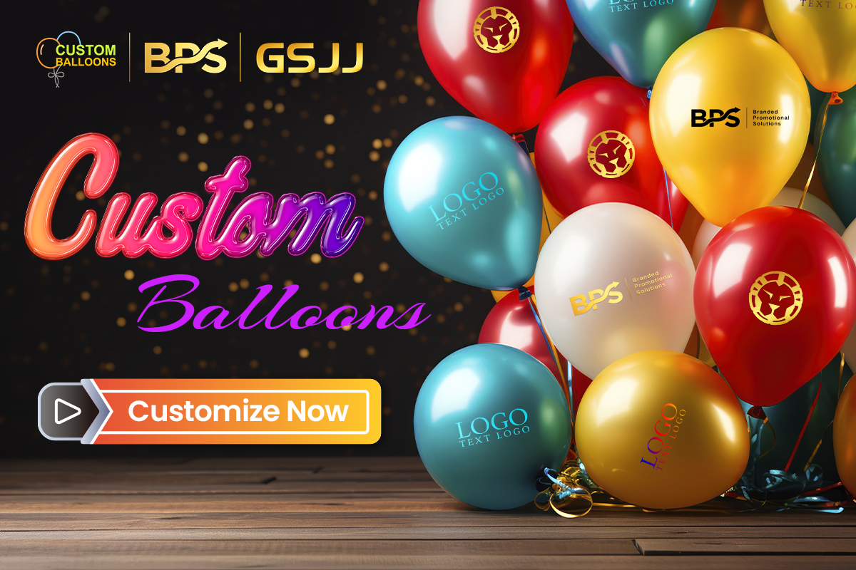 Christmas-themed Custom Balloons